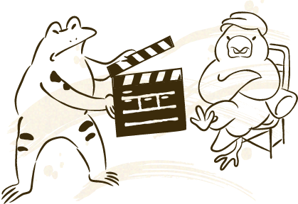 ロケ・撮影のシーン