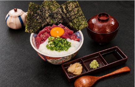 本まぐろとろろ丼