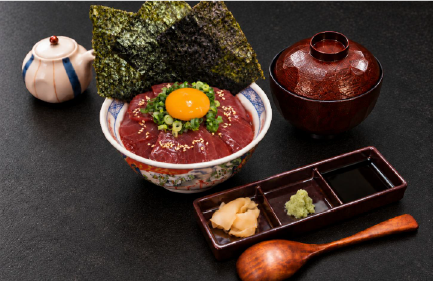 本まぐろ漬丼