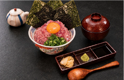本まぐろたたき丼