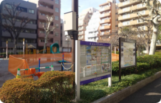 直進し、大井海岸公園をすぎるます。