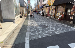 そのまま130m程直進します。